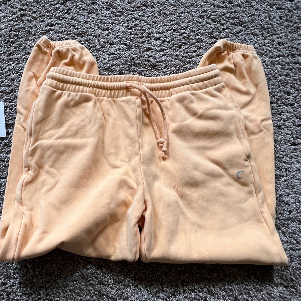 Zyia Relaxation Joggers, orange colored size XL